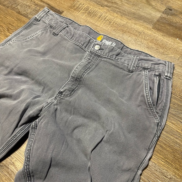 Grey Carhartt Cargo Pants - Picture 4 of 7